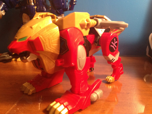 Red Lion Zord Labels BD15 Decals Props