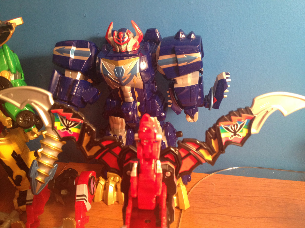 Complete Super Megaforce Auxiliary Zord Labels Set
