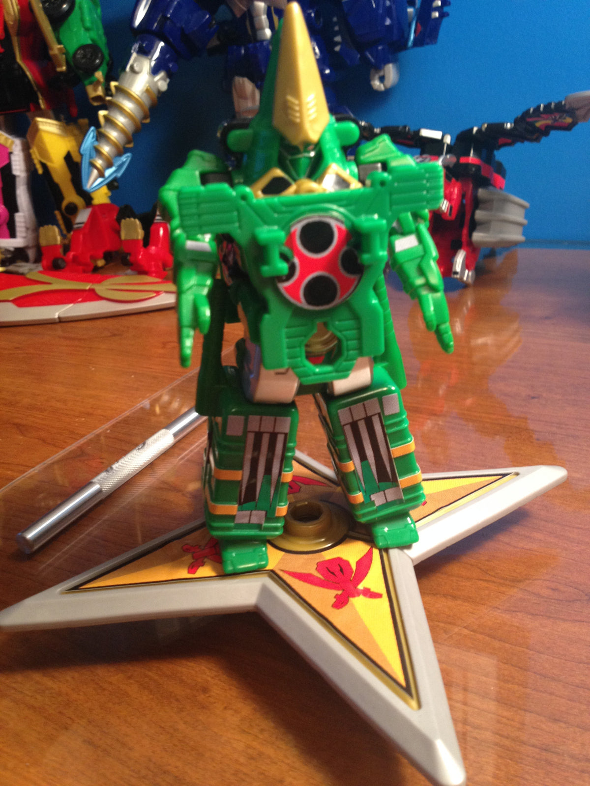 Complete Super Megaforce Auxiliary Zord Labels Set