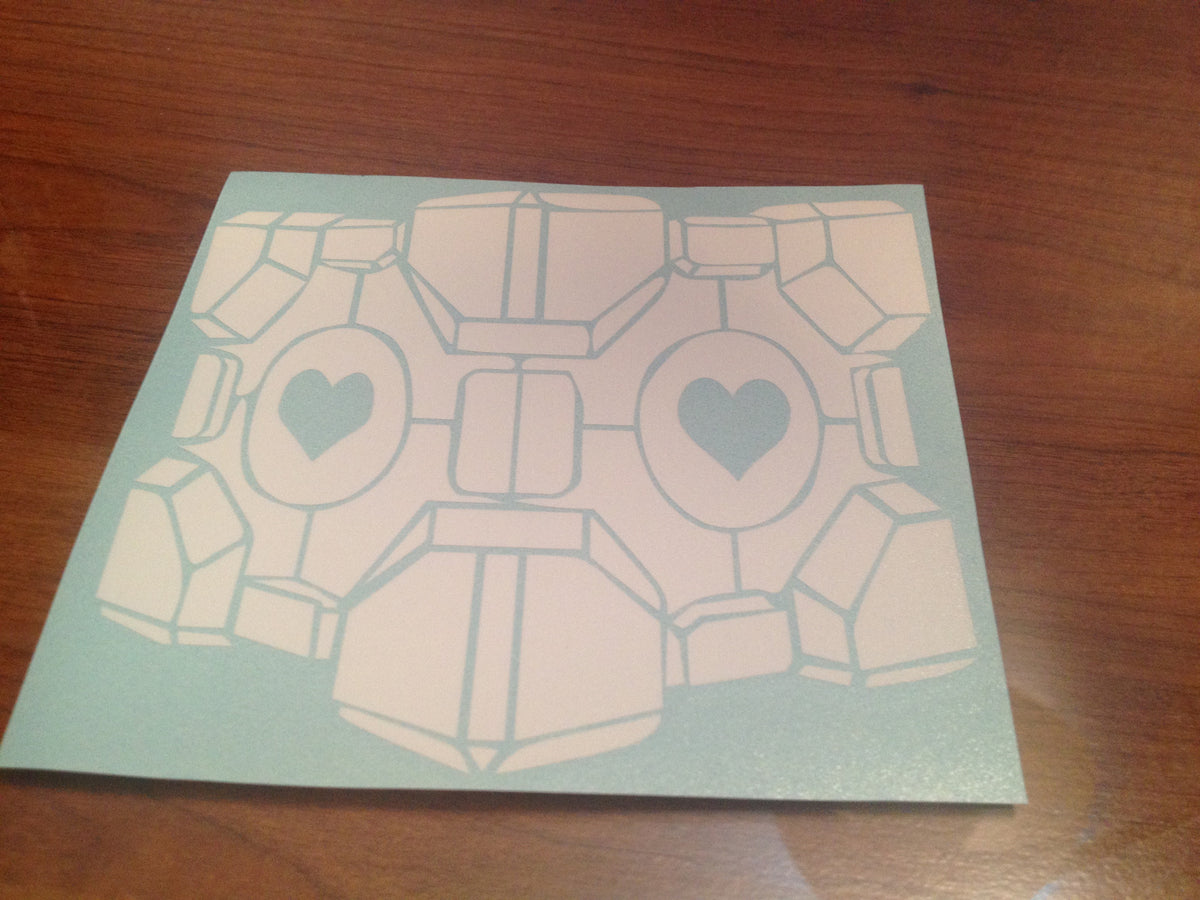 Companion Cube Decal