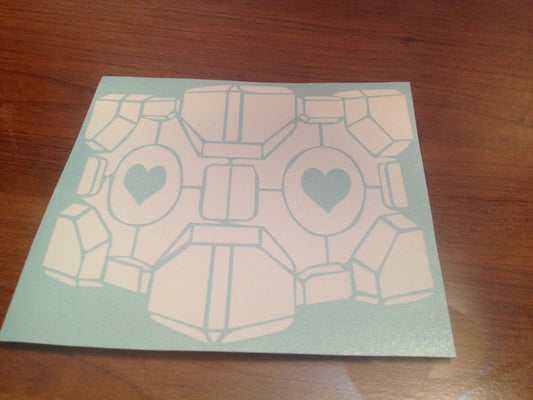 Companion Cube Decal