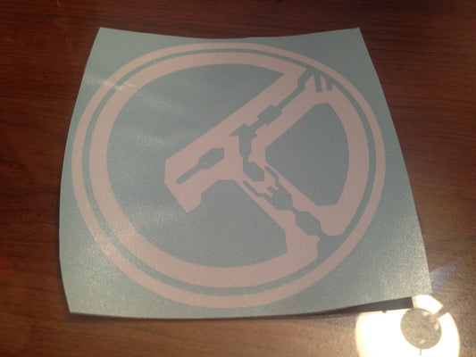 Den - O Symbol Decal
