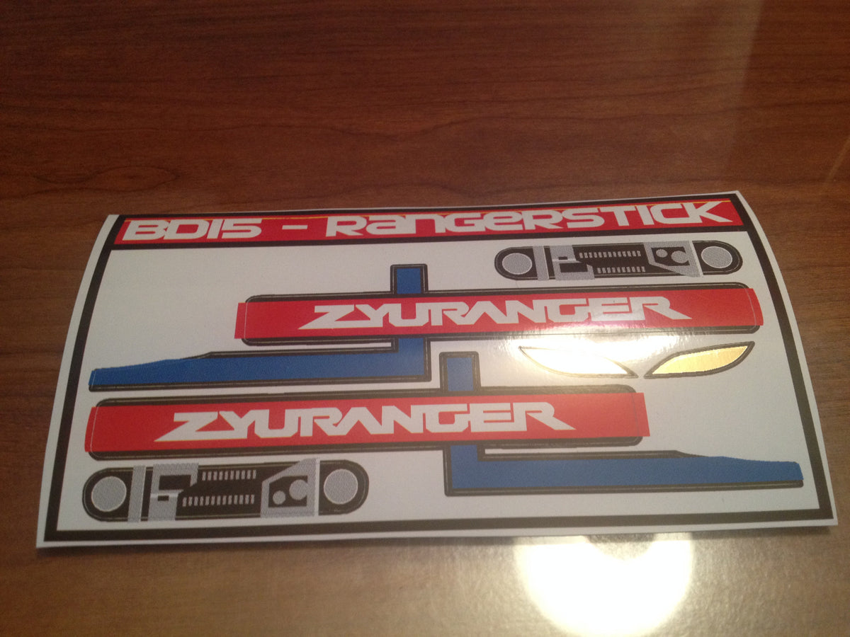 Blade Blaster / Rangerstick Labels