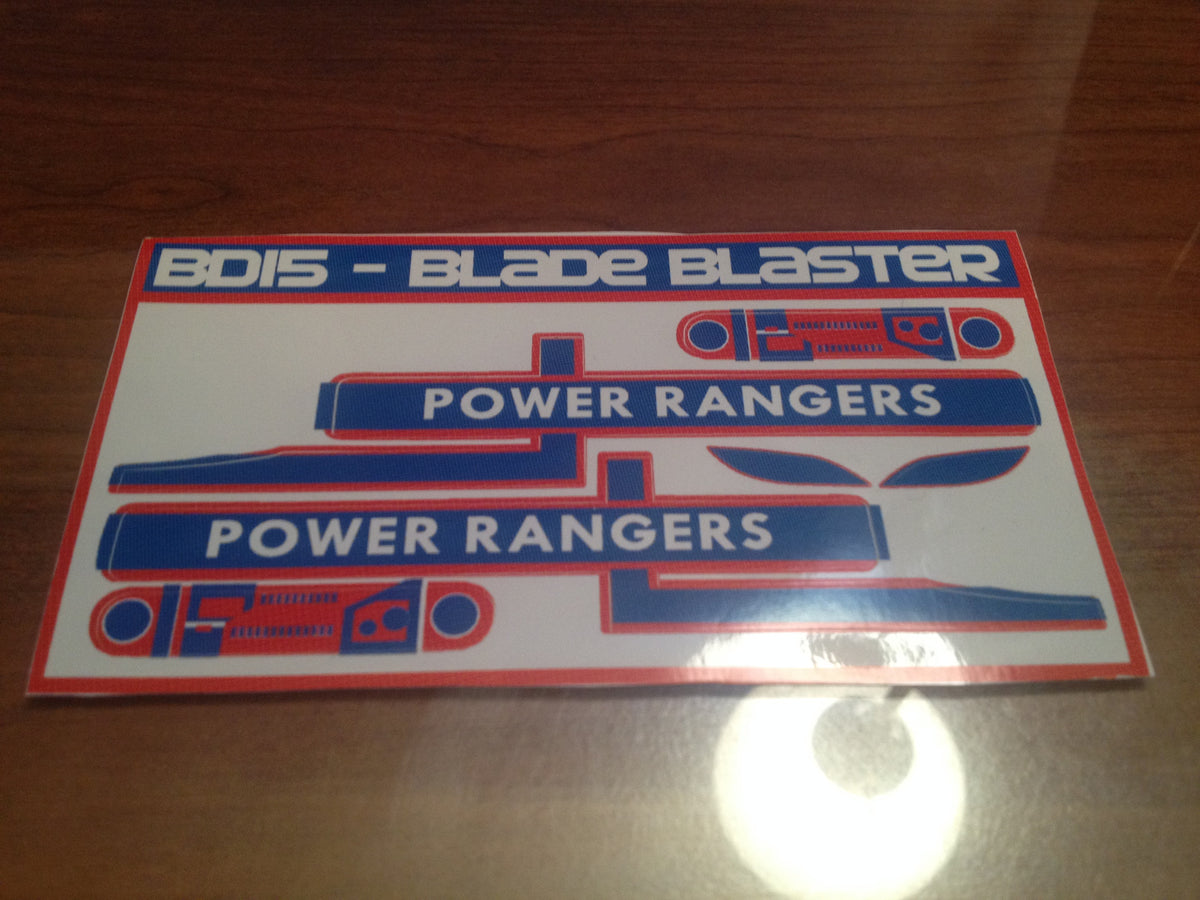 Blade Blaster / Rangerstick Labels
