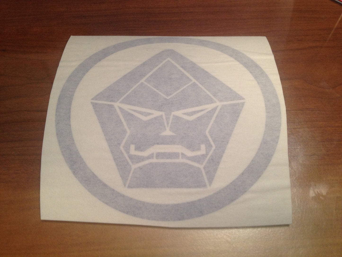 Gingarilla Symbol Decal