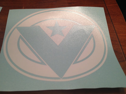 Goggle-V Symbol Decal