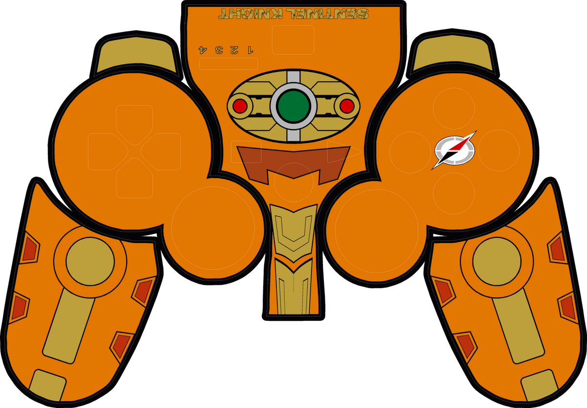 Sentinel Knight PS3 Controller Skin