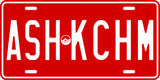 Ash Ketchum License Plate