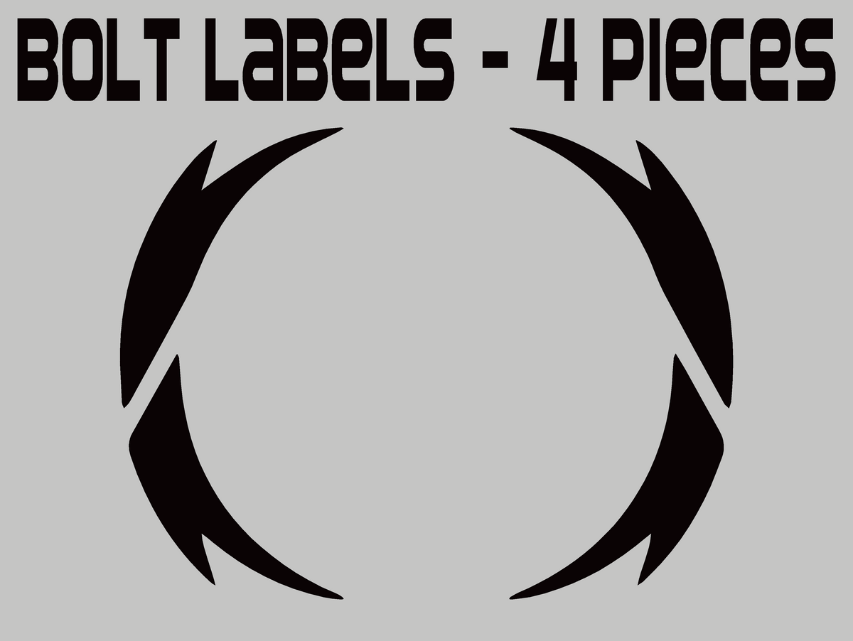 1993 Power Morpher Labels