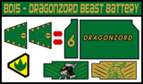 BOJ Dragonzord Beast Battery Labels