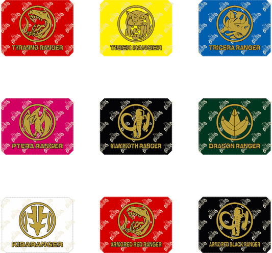 MMPR / Zyuranger Act 4 Figuarts Stand Labels