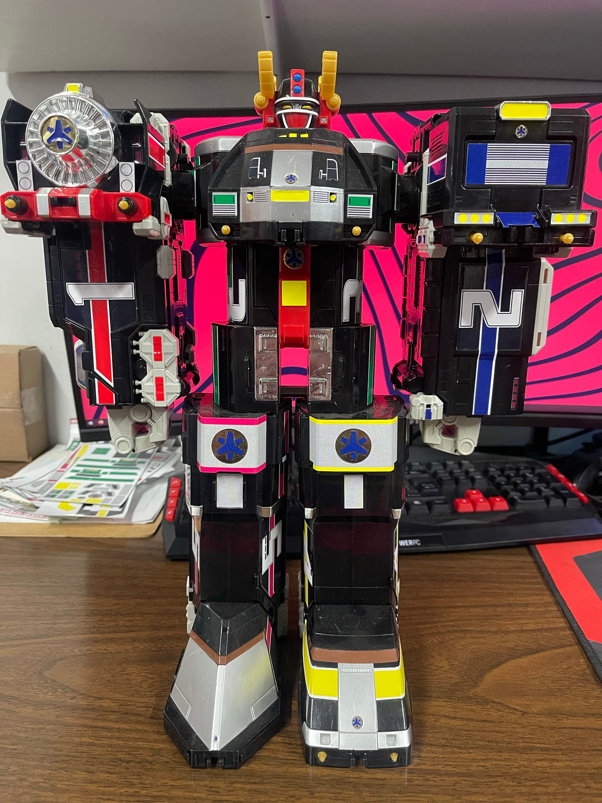Lightspeed Rescue Super Train Megazord Labels (NEWER VERSION NOW AVAILABLE)