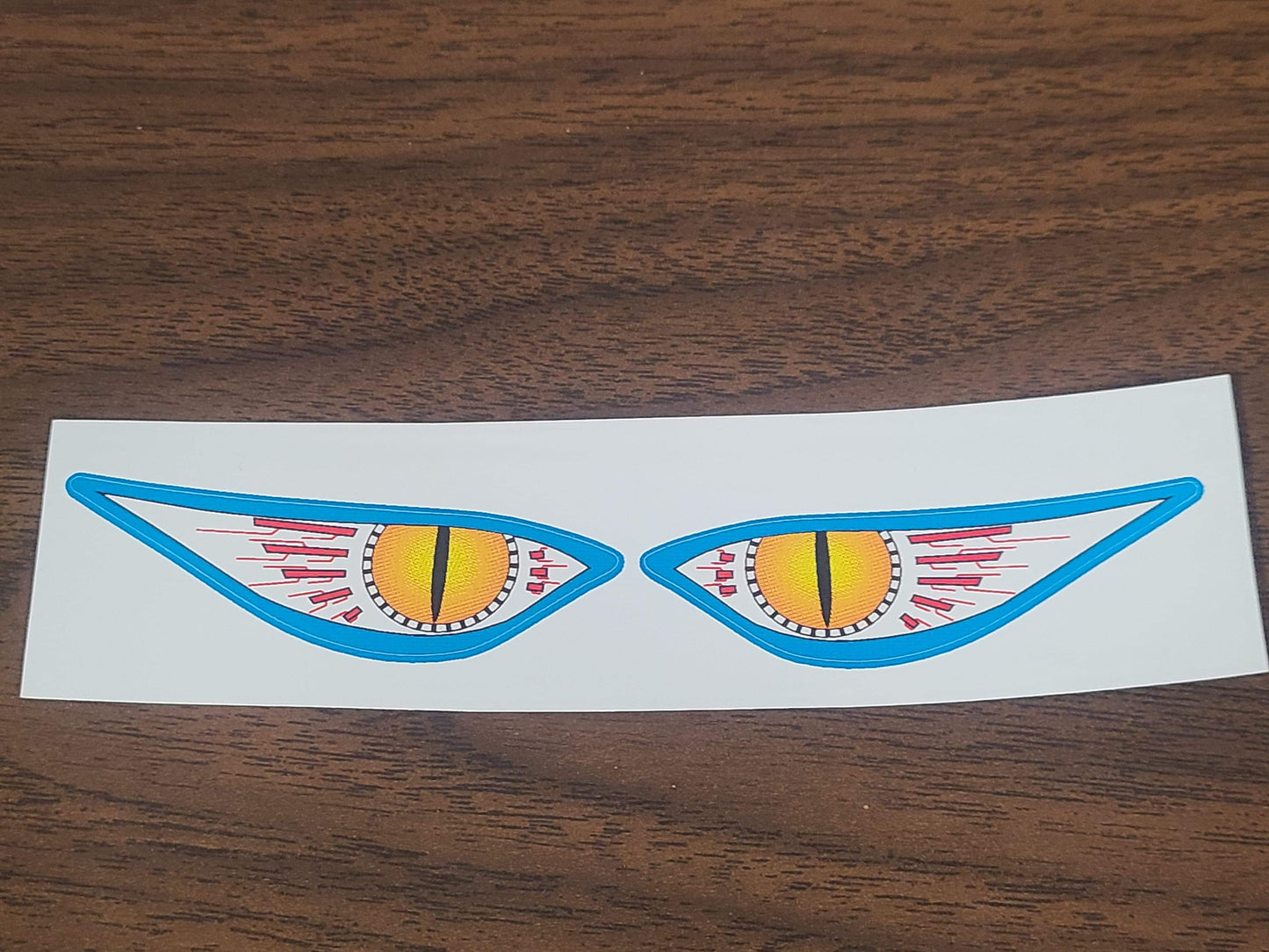 Isis Megazord wing eye labels
