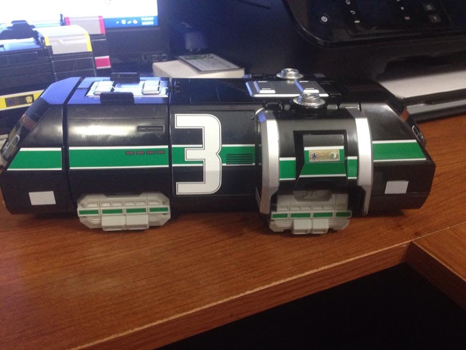 Lightspeed Rescue Super Train Megazord Labels (NEWER VERSION NOW AVAILABLE)