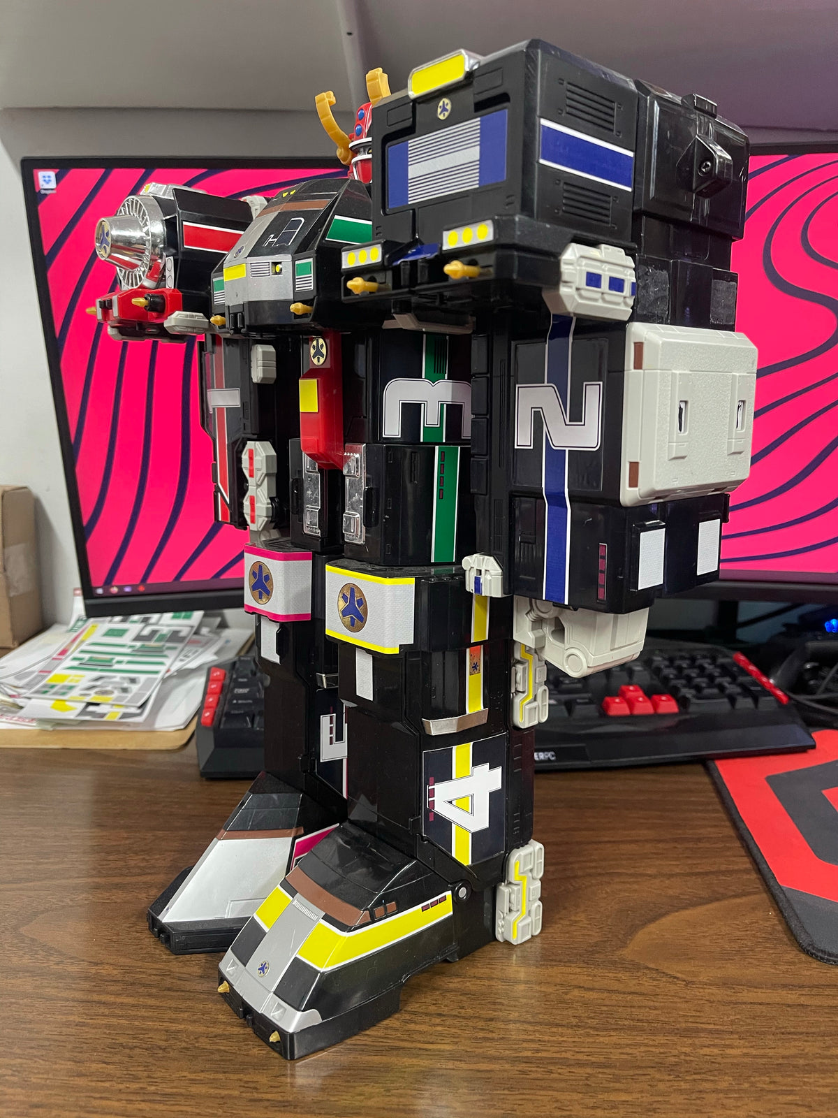 Lightspeed Rescue Super Train Megazord Labels (NEWER VERSION NOW AVAILABLE)
