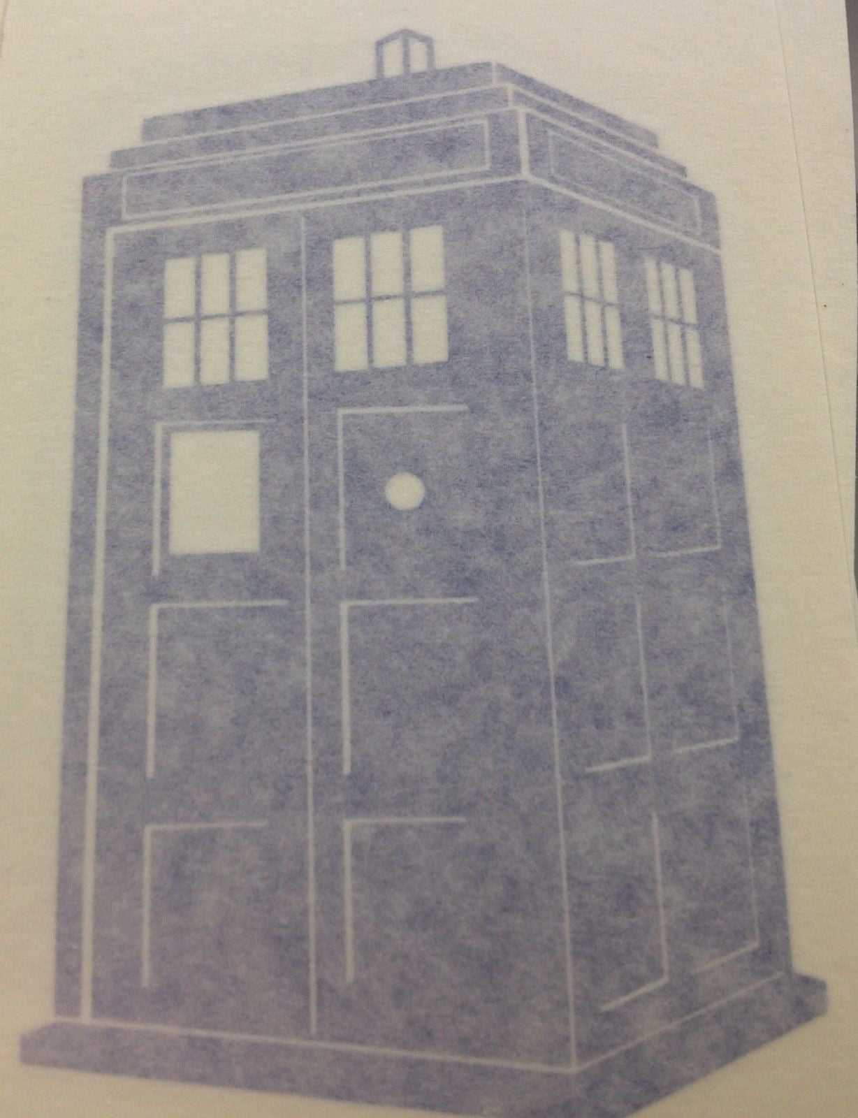 Tardis Decal