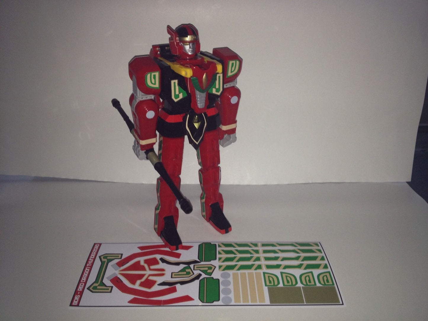 Thunderzord Megazord Labels (NEWER VERSION NOW AVAILABLE)