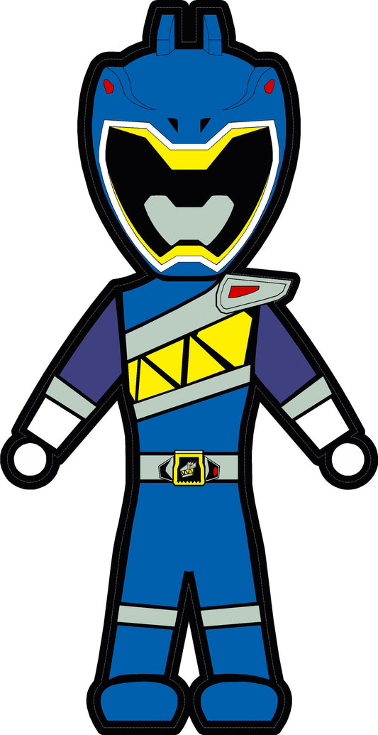Kyoryu Blue - Stick Figure Family