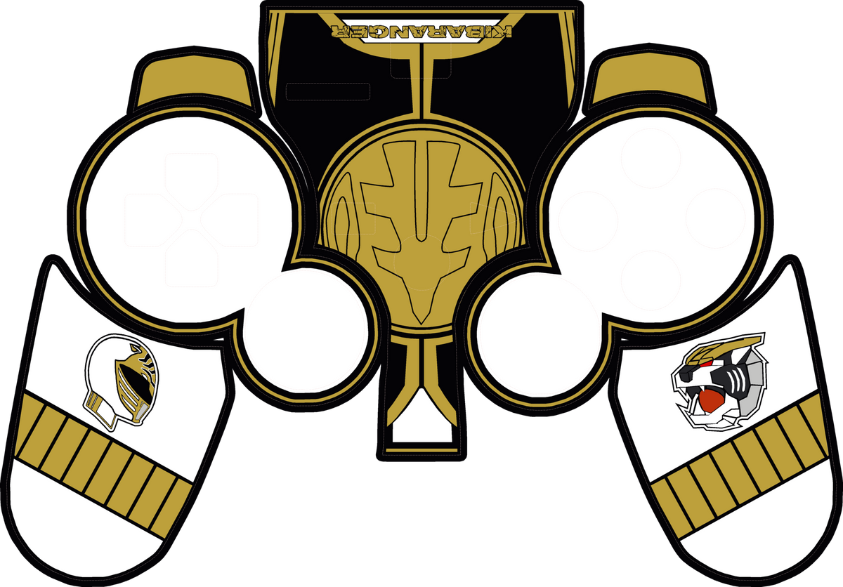 KibaRanger PS3 Controller Skin