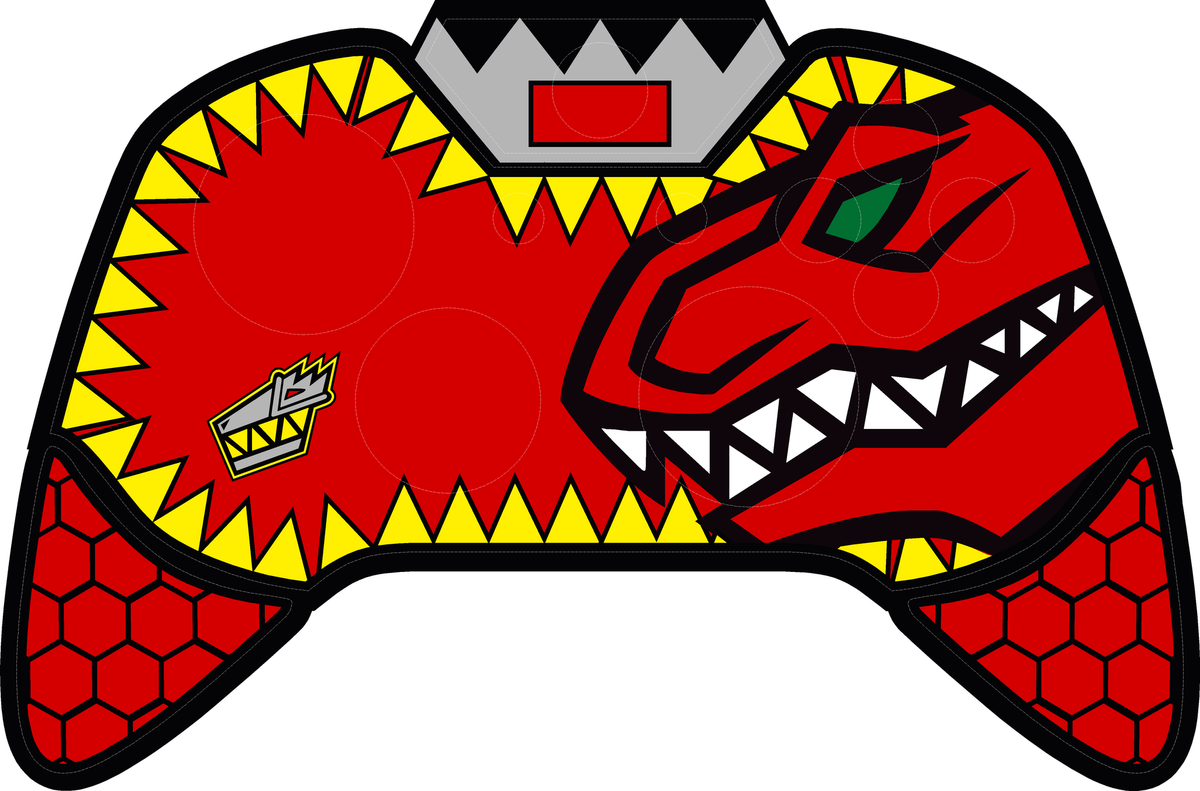 Kyoryu Red XBO Controller Skin