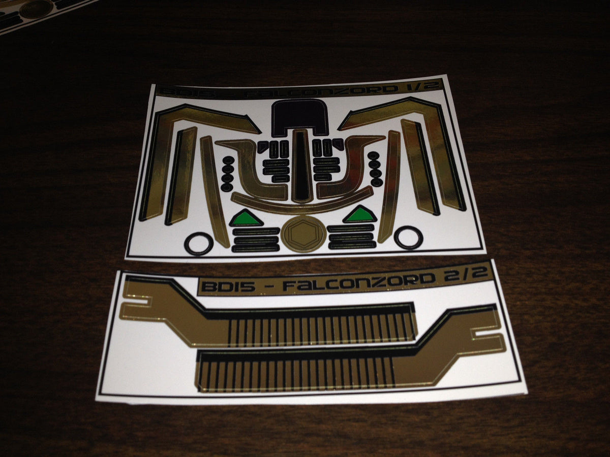 Falconzord Labels (NEWER VERSION NOW AVAILABLE)