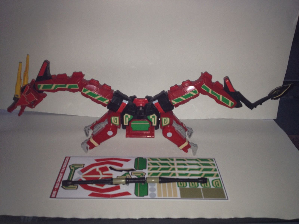 Thunderzord Megazord Labels (NEWER VERSION NOW AVAILABLE)