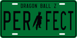 Perfect Cell License Plate