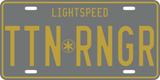 Titanium Ranger License Plate